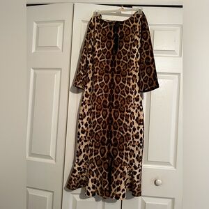Brand new never wore it lovely leopard print dress